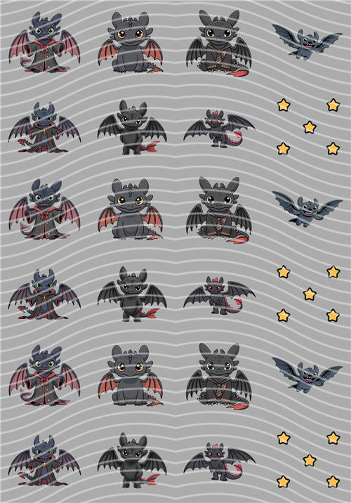 A5 kiss cut- 3619